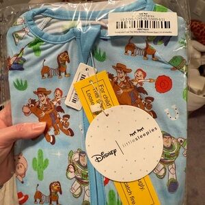 Disney Little Sleepies Blue Toy Story Pajama Set